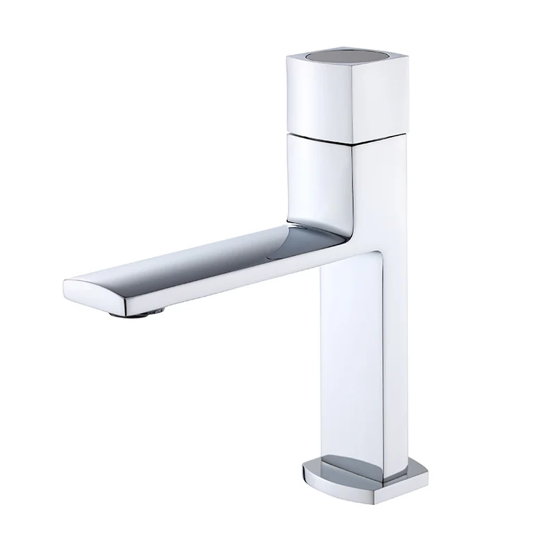 Basin Sink Faucet Hot & Cold Mixer Bathroom Tap Single Handle