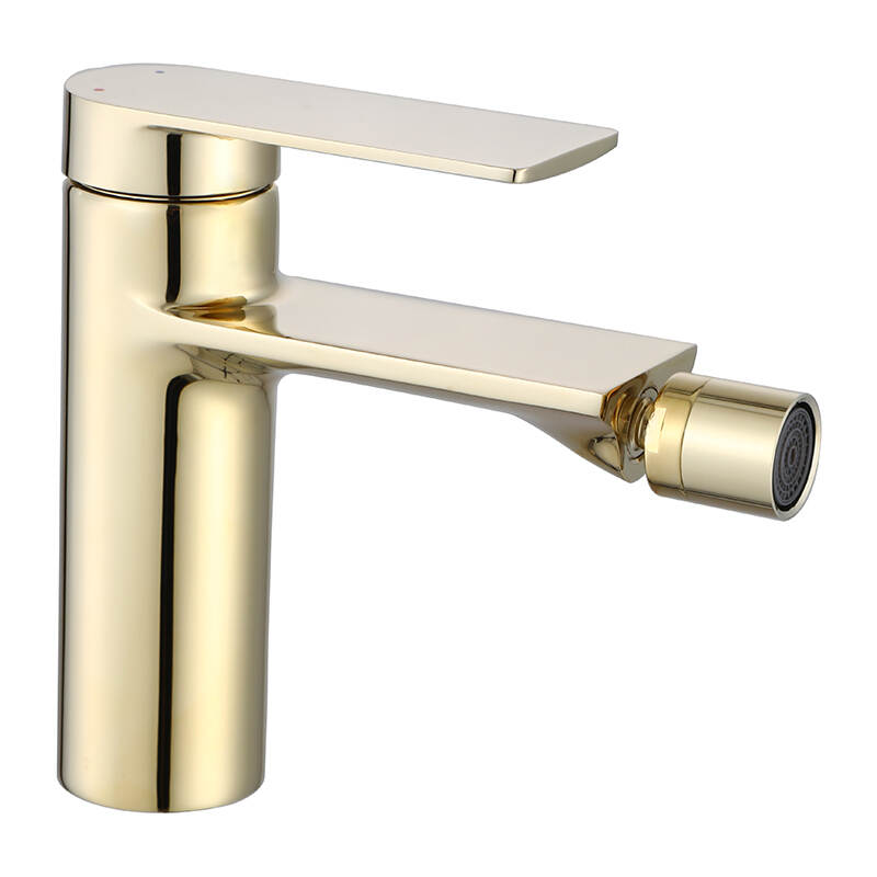 Water Mixer Taps Bidet Faucet Single Handle Gold Bidet Mixer