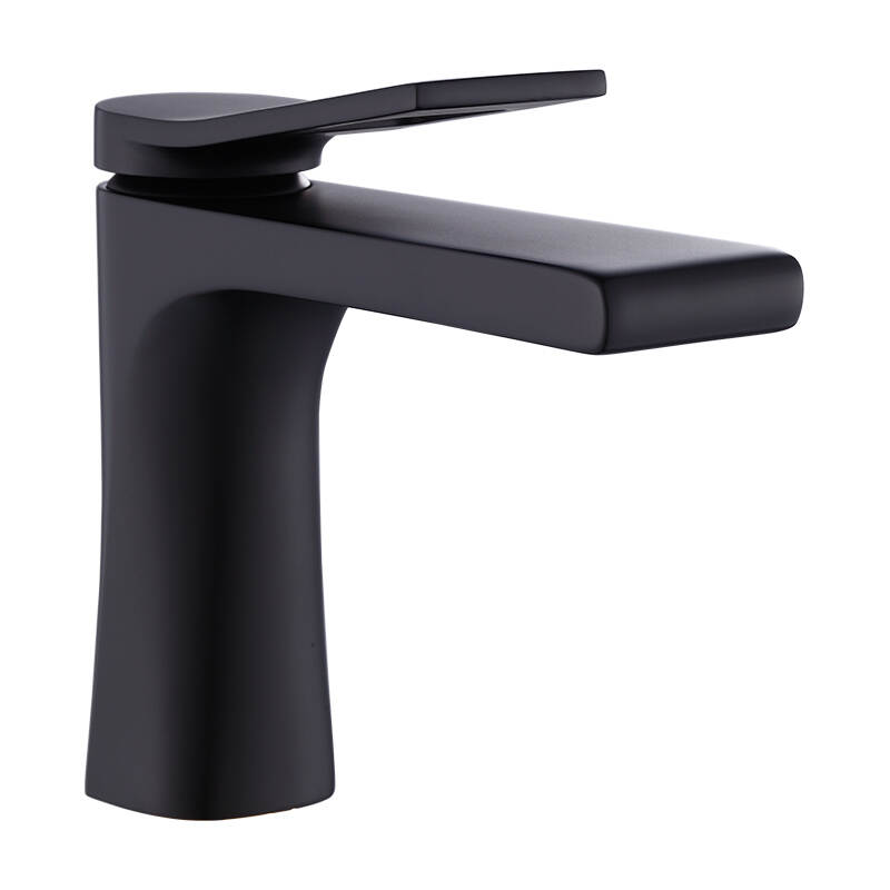 Hot sales bathroom brass basin black basinfaucets