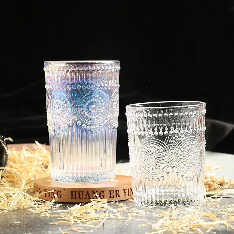 glass cups for juice, customized glass cups