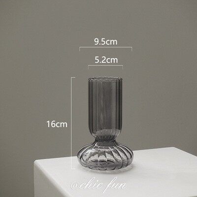 clear glass vase sets, square glass vase set, modern art glass vases, modern clear glass vases