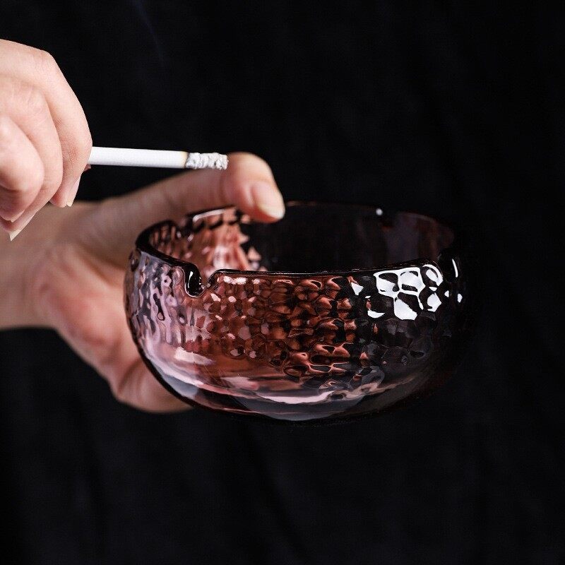 vintage cut glass ashtray, wholesale glass ashtrays