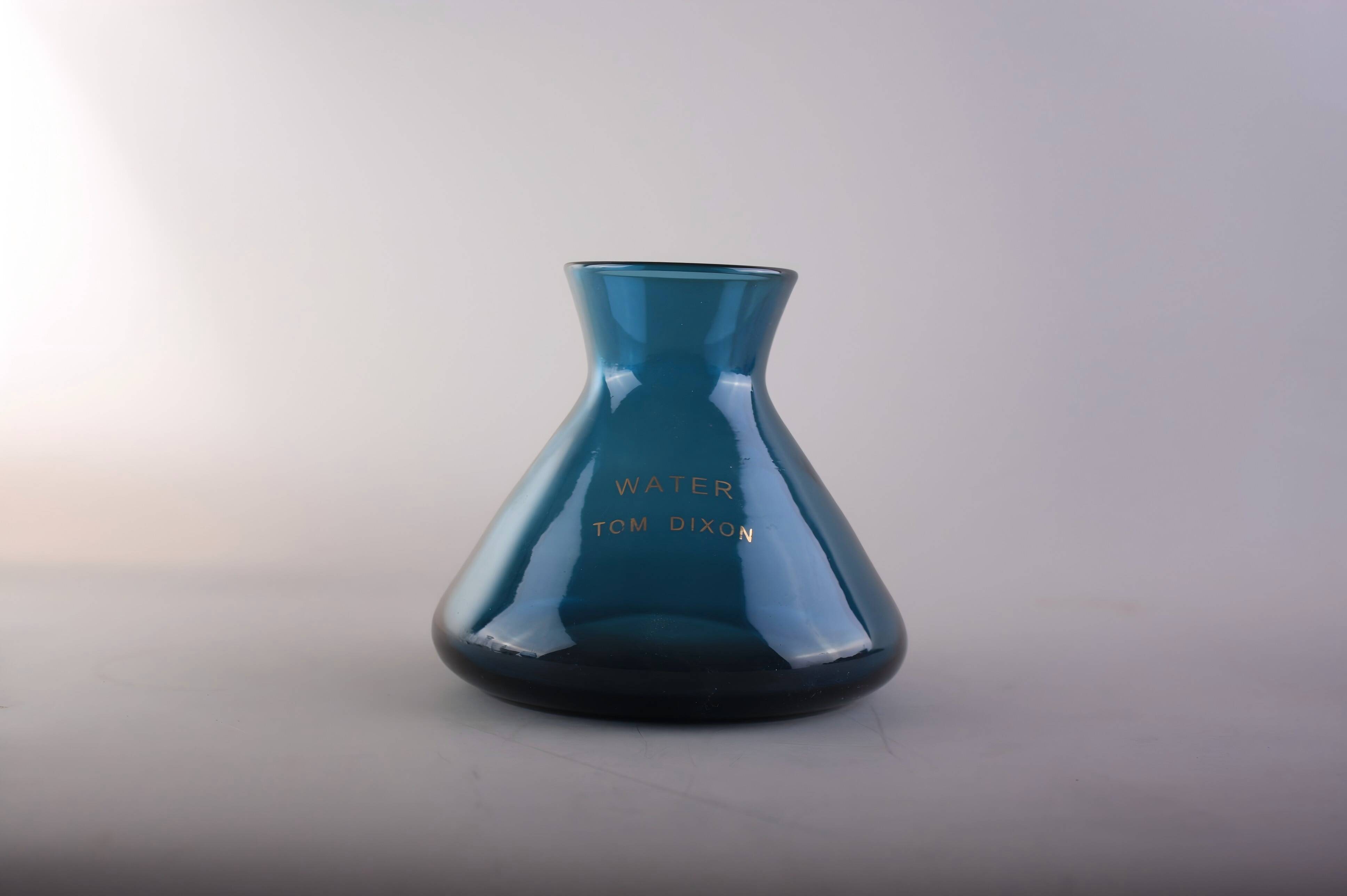 Transparent Glass Diffuser Bottle with Reeds for Home Living Room - Colorful Glass Aroma Bottle