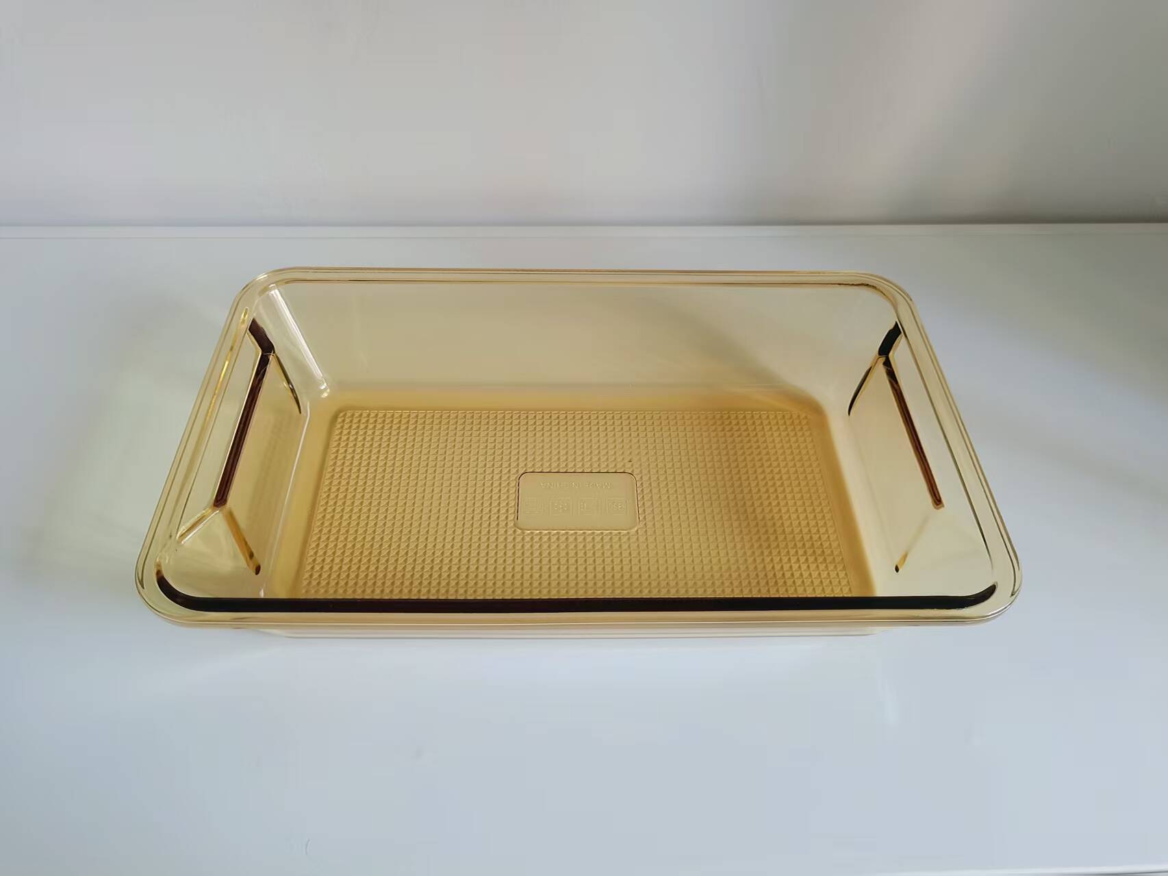 Heat-Resistant Glass Roasting Pan for Oven and Microwave Home Use for Cooking Fish Pizza Baked Rice Dumplings Baking-tray