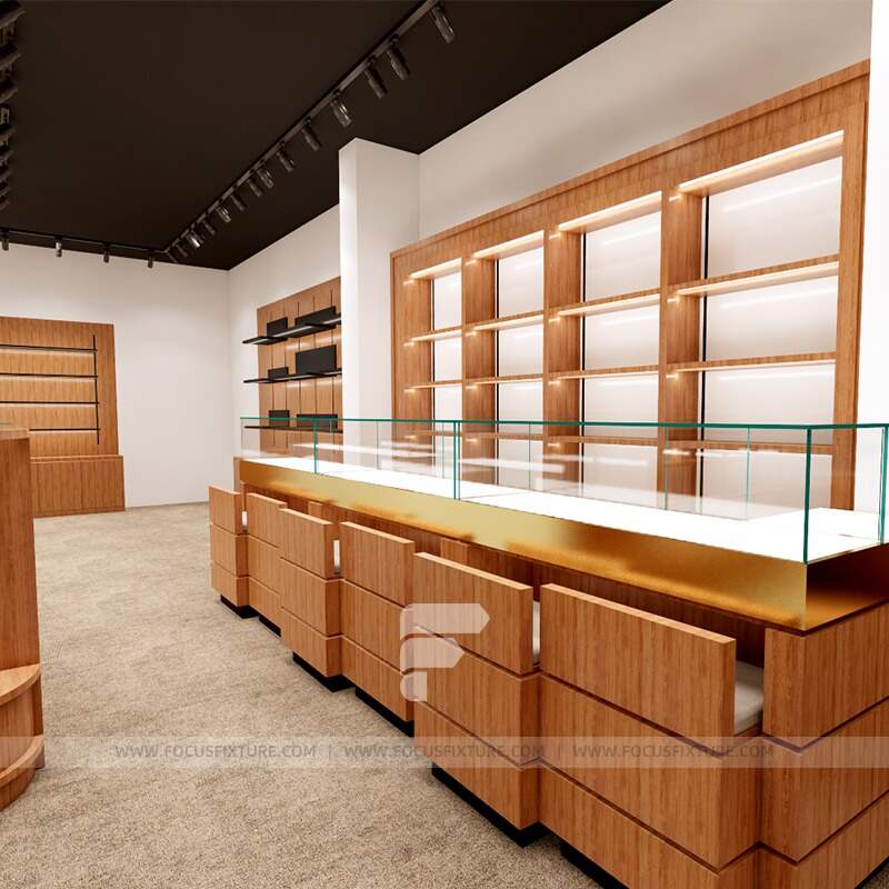 Jewelry Wood Displays Glass Showcases Store Fixtures