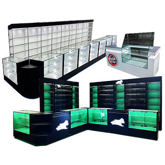 Smoke Shop Display Cases