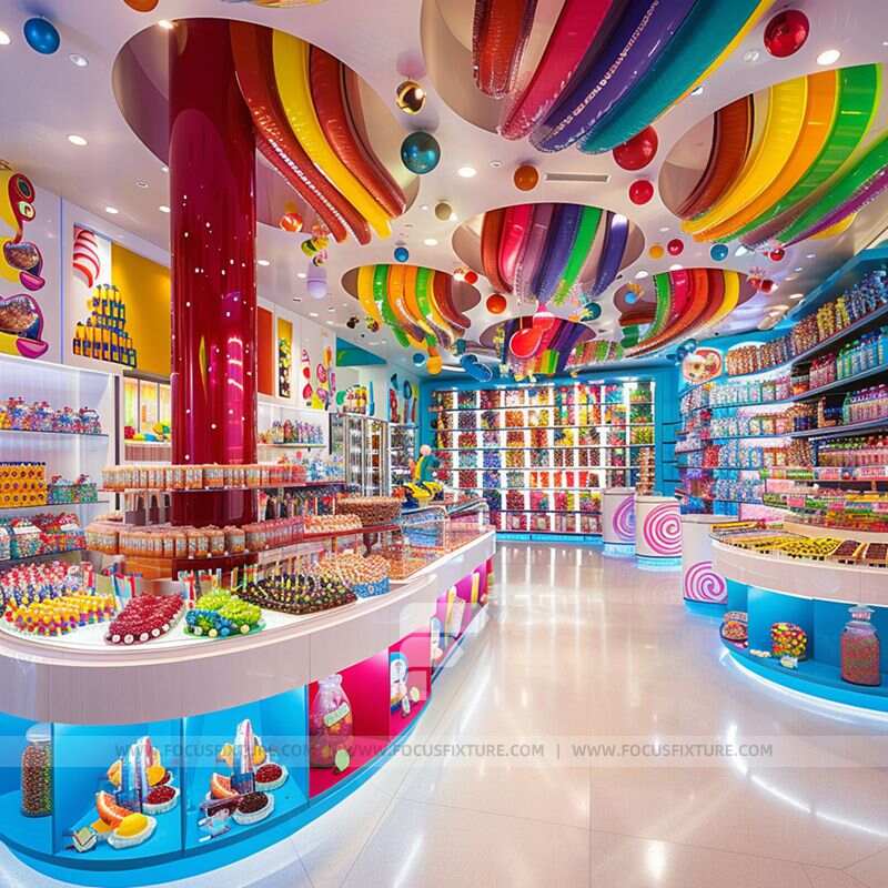 Chocolate Diaplay Rack Display Sweets Candy Store Decoration