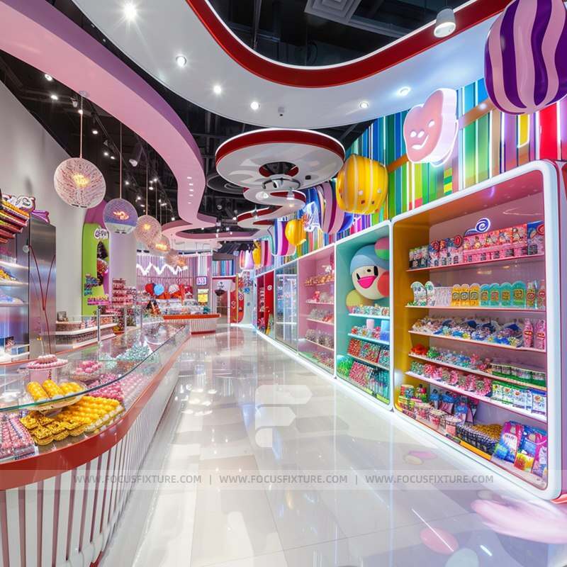 Led Candy Display Racks Snack Display Candy Bar Display Chocolate Racks In Department Store