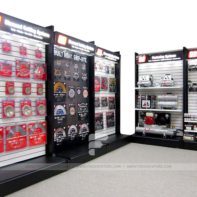 Hand Tools Display Rack Hand Tool Cabenit Hardware Shop Furniture Display Stands For Retail Stores