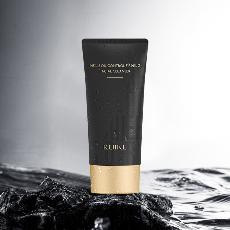Ruike Men's Oil Control Firming Facial Cleanser Deep Cleansing Refreshing Moisturizing Without Drying