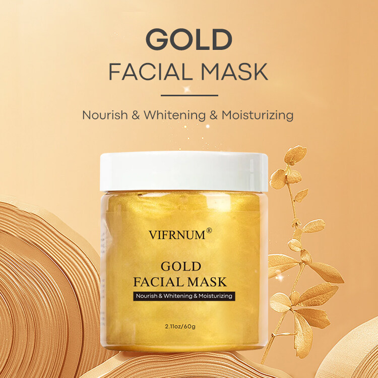 Vifrnum 24K Gold Jelly Face Skin Care Mask Beauty Tutorial Treatments Facial Beauty Queen Lady