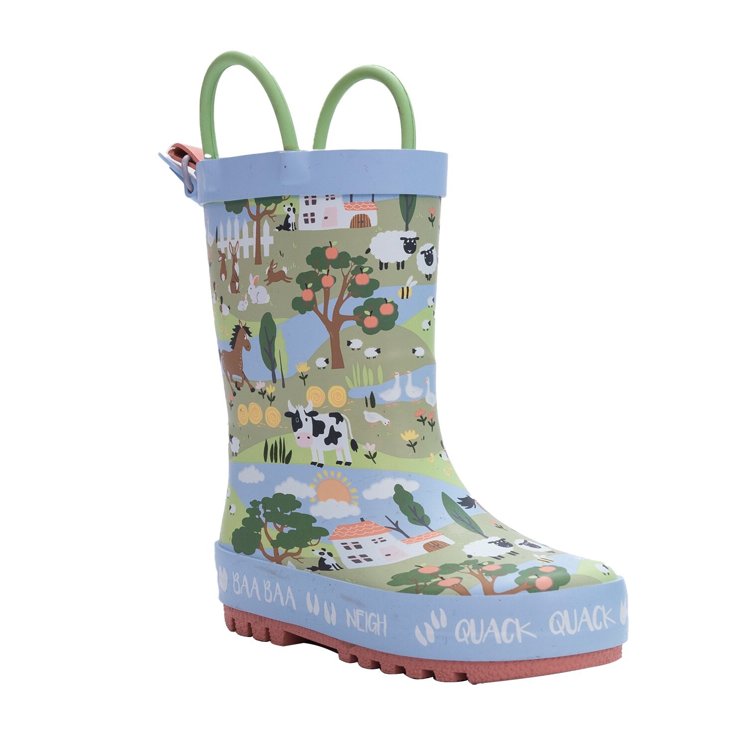 Printed Rubber Boots