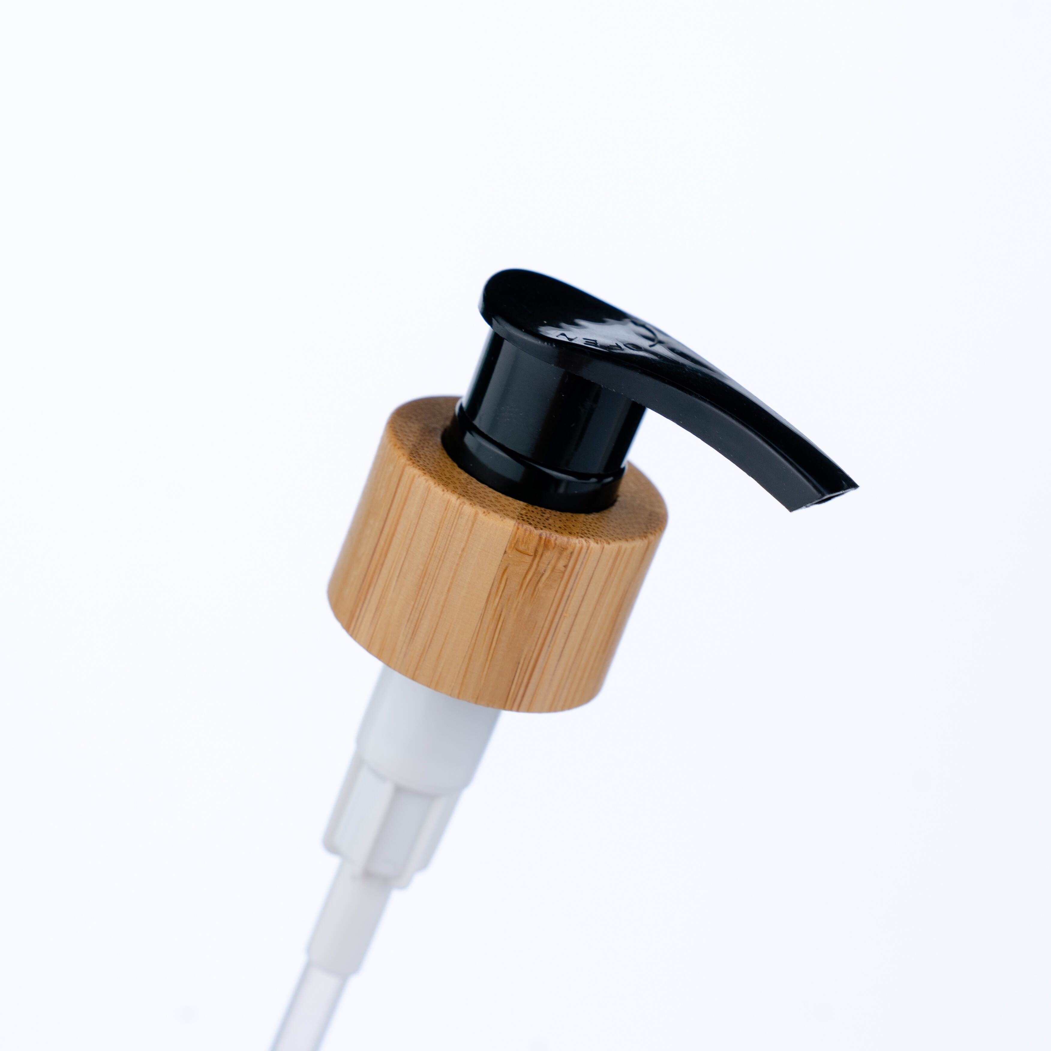 24/410 lotion pump, black wood grain lotion pump, shower gel pump, moisturizer pump, water transfer printing pump, custom cosmetic pumps
