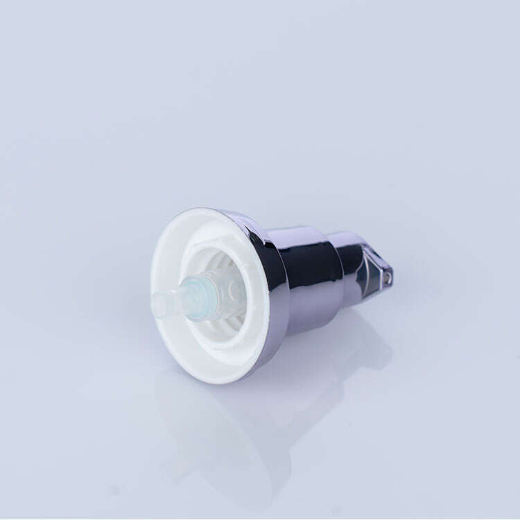 18/410 pump, foundation pump, violet cream pump, cosmetic pump supplier, green bottle with pump, personal care packaging, wholesale pump head, OEM ODM cosmetic packaging, private label lotion pump, bulk cosmetic dispenser