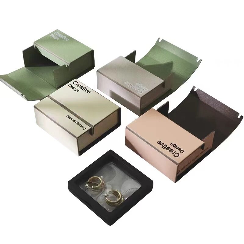 Custom Logo Luxury Cardboard Packaging Boxes Magnetic Folding Gift Box With Ribbon Closure
