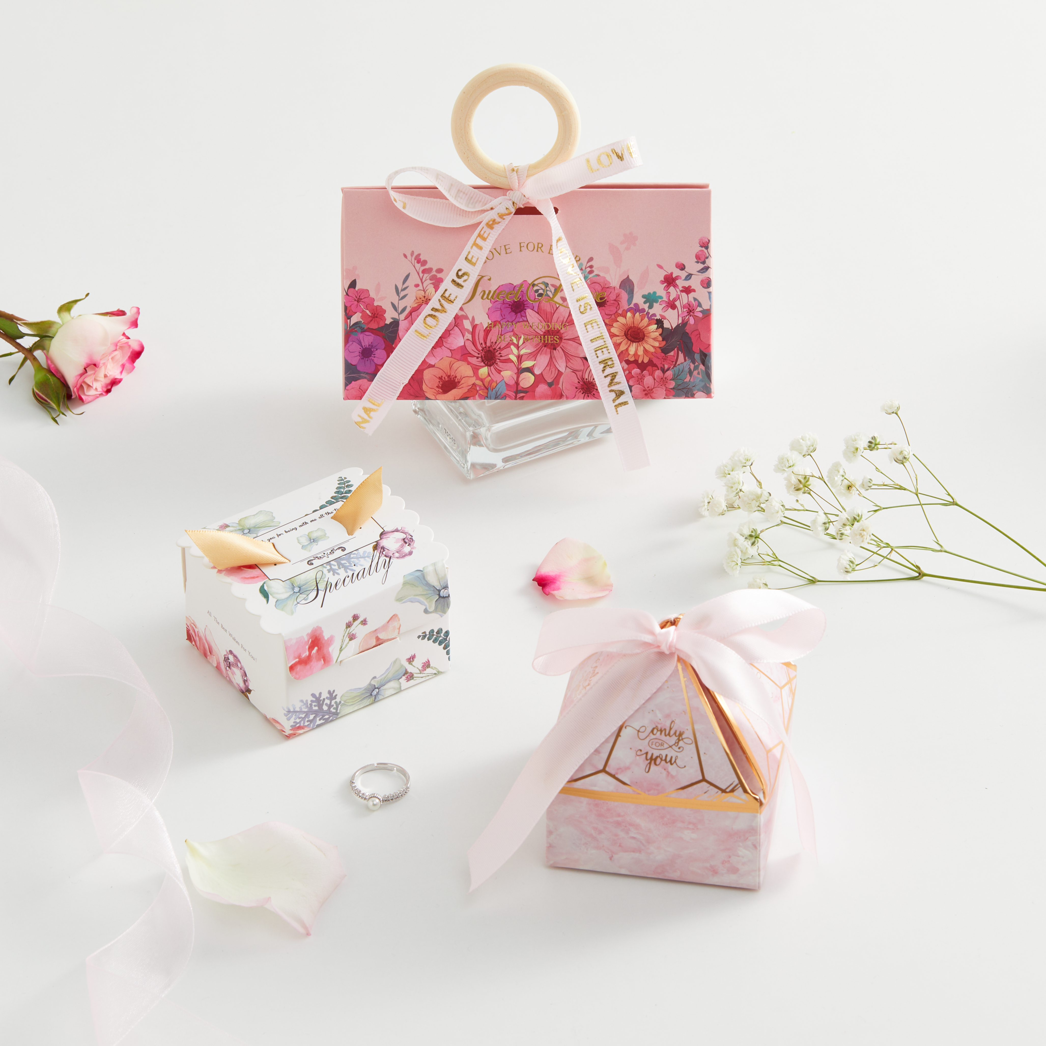 Custom Luxury Foldable Rigid Cardboard Paper Storage Gift Box