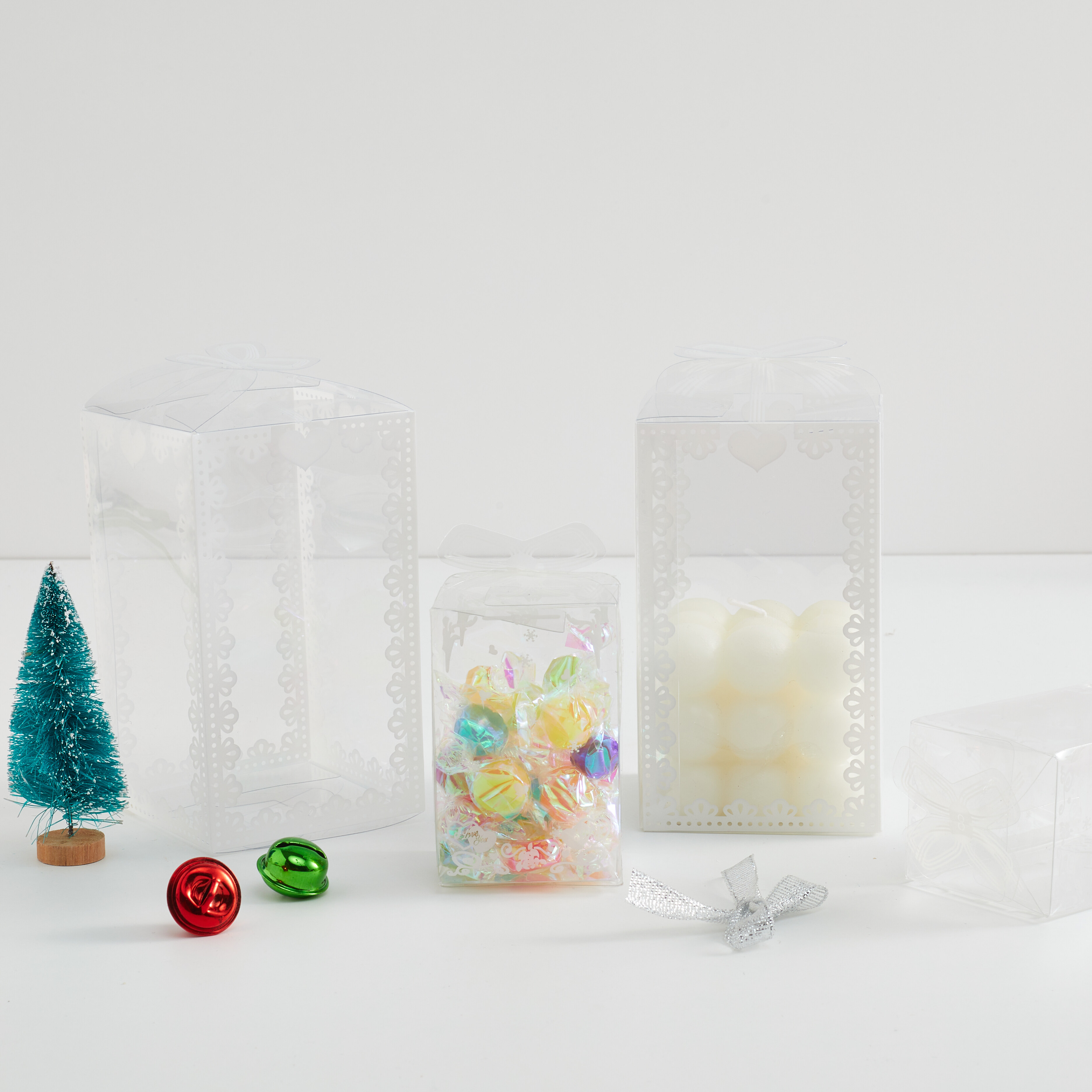 Custom Gift Box Transparent PET Packaging Clear Vinyl PVC Box Packaging Plastic Boxes