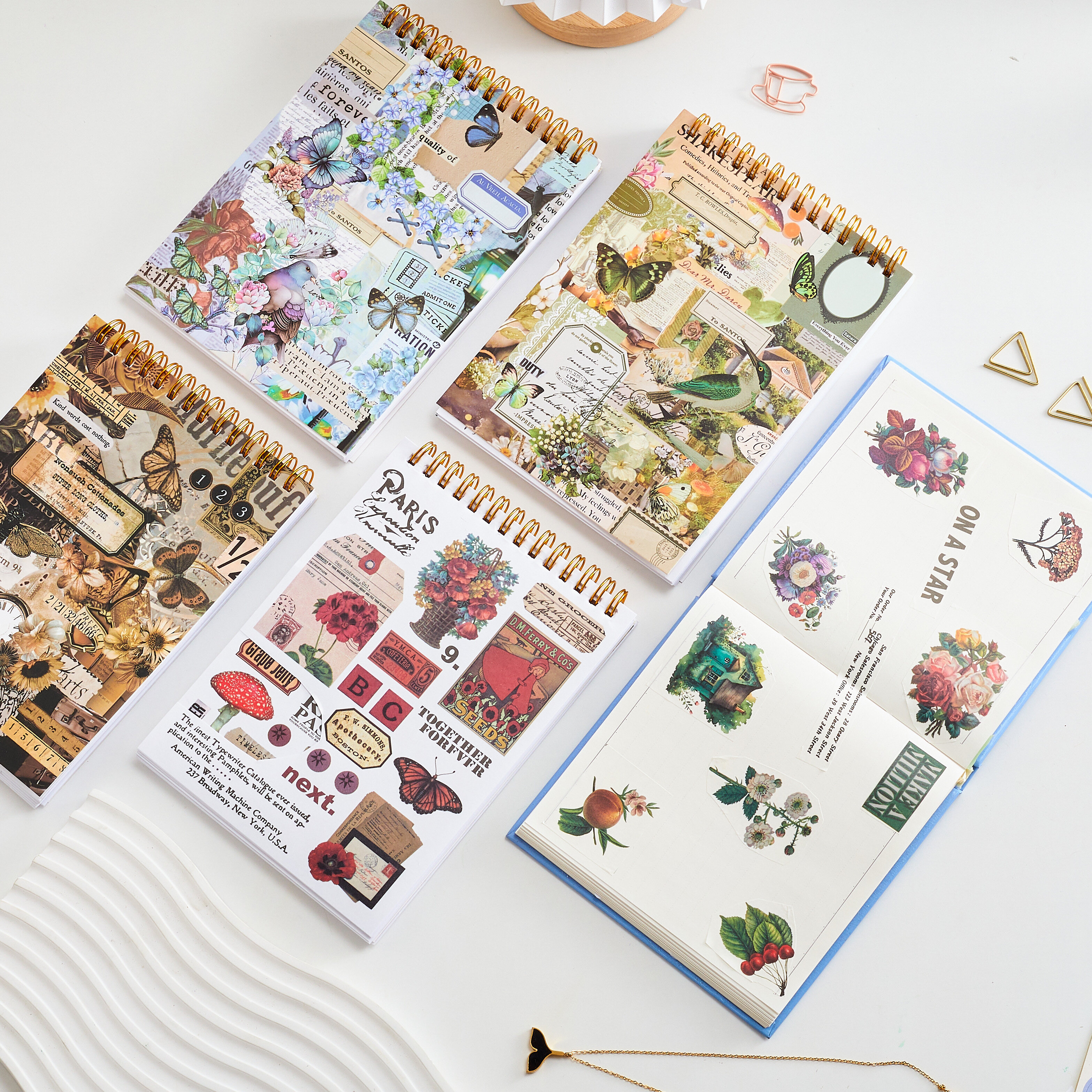 Cute Diary Stickers vintage manor Kawaii Decorative Stationery Craft Sticker journal stickers book