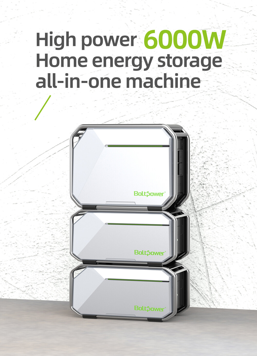 Boltpower BP500B Portable 6000w Home Energy Storage all-In-One Machine