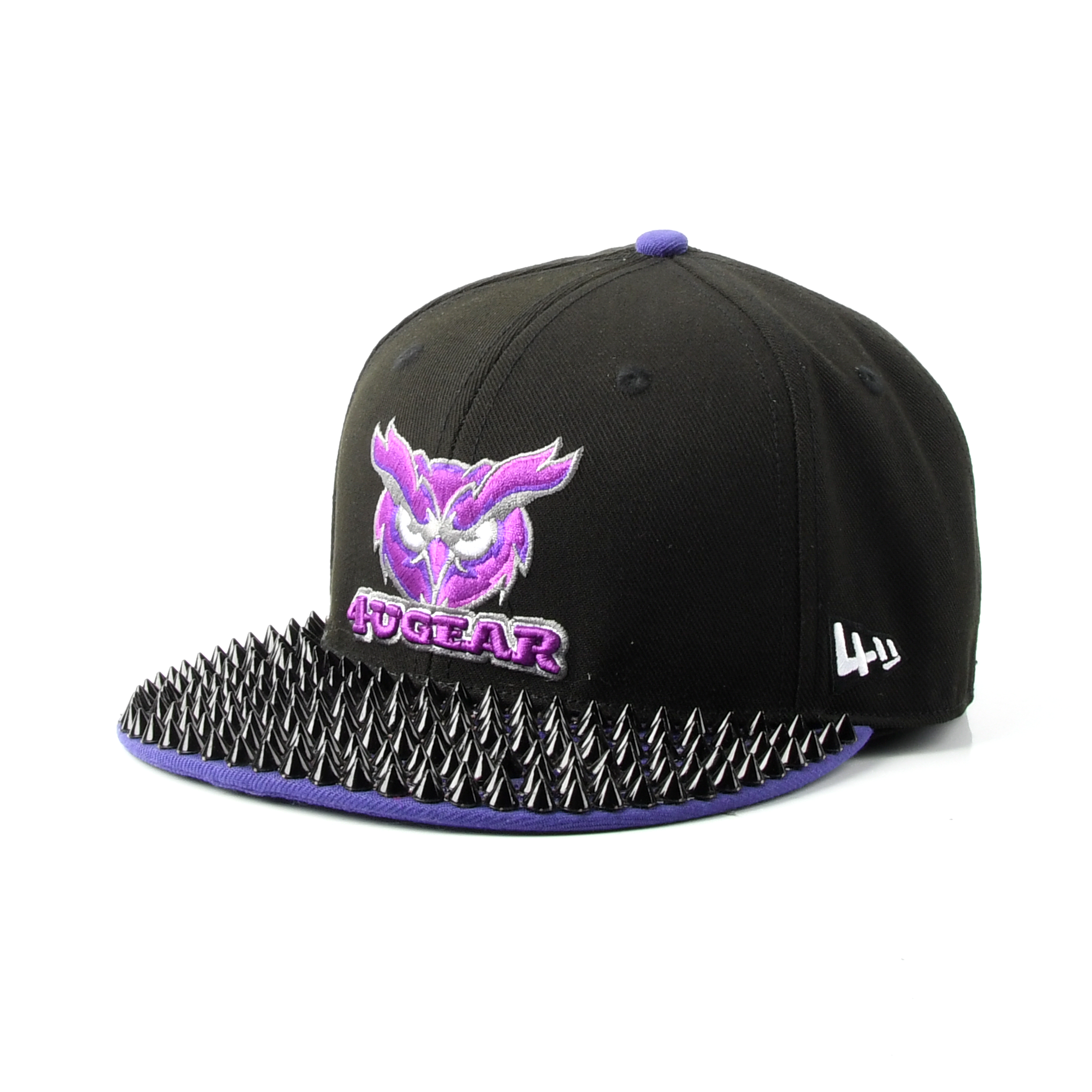 4UGEAR wholesale gorras custom 6 panel fitted baseball cap hats with custom logo embroidery