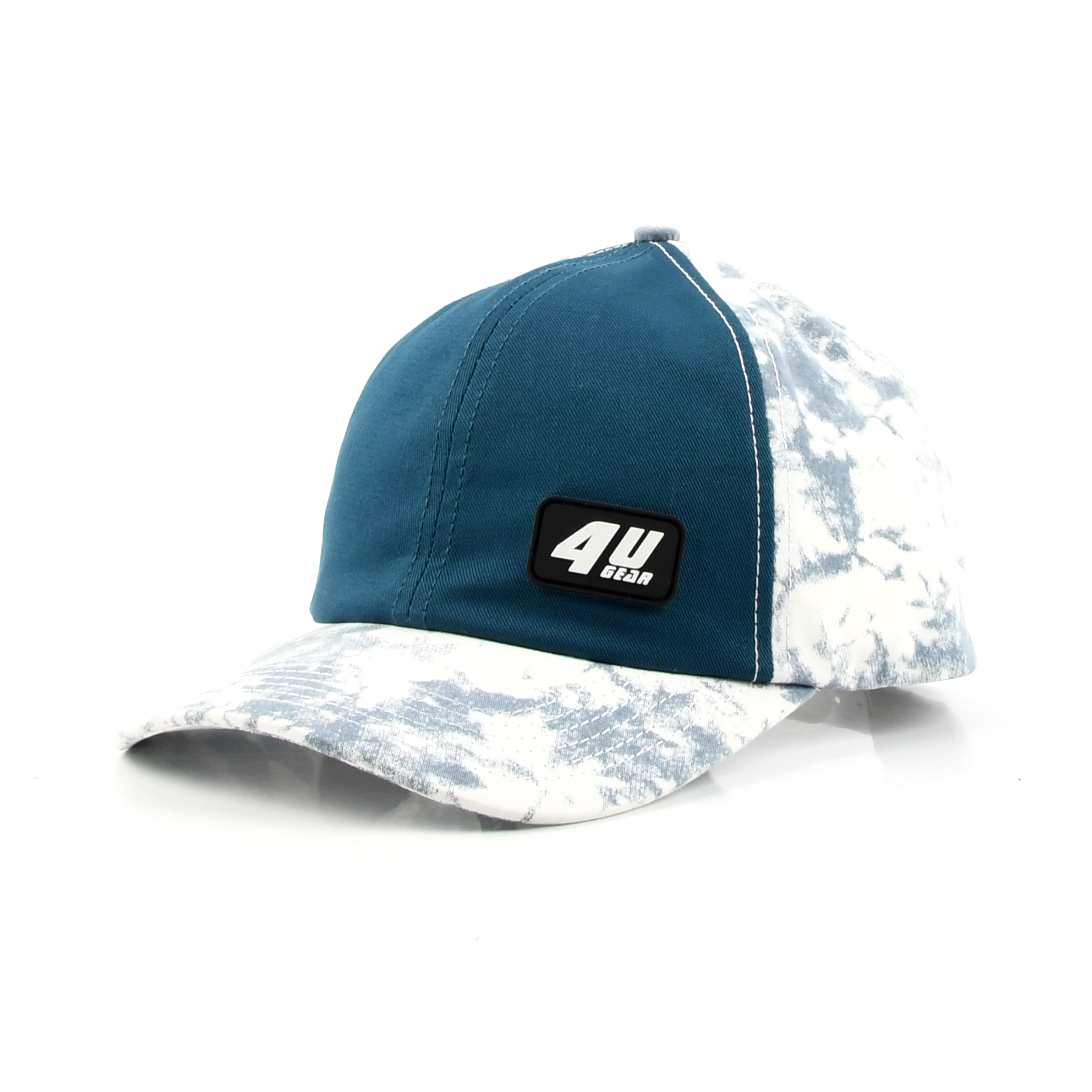 4UGEAR 6 Panel Blank Dad Gorras Custom 6 Panel 4U Baseball Hat Dad Caps with Custom Embroidery logo Dad Hats for Man's Caps