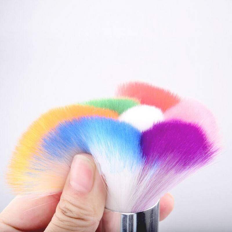 Professional large nail clean up brush dust for beauty salon