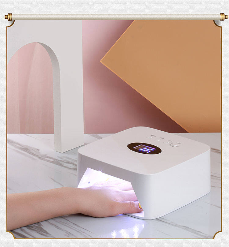 New Style 54 W Cordless Rechargeable 30 UV LED Nail Gel Dual Light Nail Dryer Machine For Professional Salon
