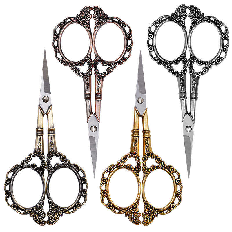 Vintage style nail clipper tweezer beauty art tip small scissors for manicure