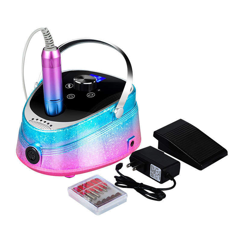 Professional Rechargeable manicure pedicure machine 35000rpm high power nail drill