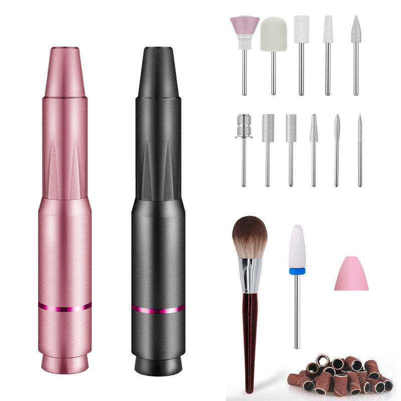 Hot Sale Portable Electric Nail Drill Kit Wholesale Professional Rechargeable Cordless Nail Drill Pen Set