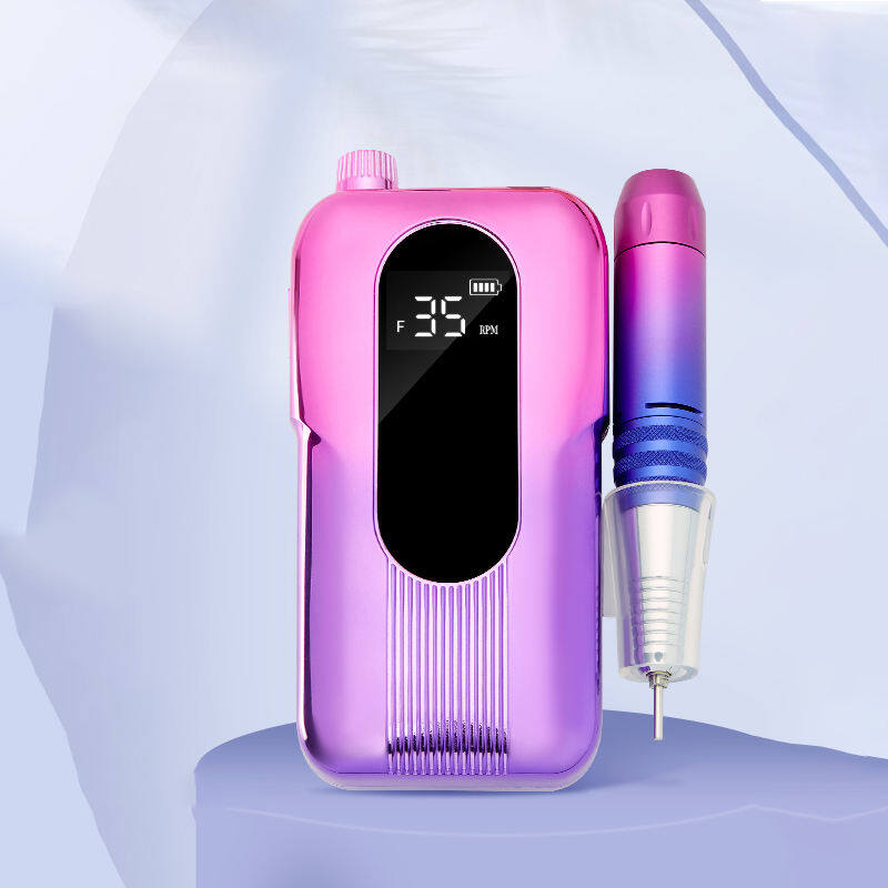 Professional Manicure Cordless Strong Electric New Color Custom Logo Nail Drill 35000 Portatil