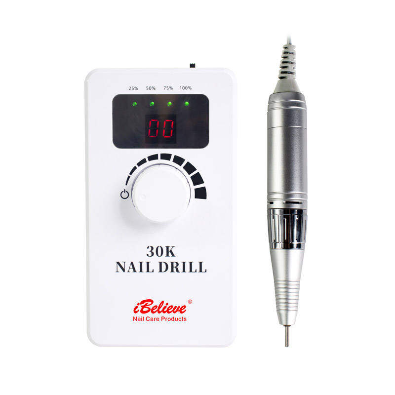 Electric Nail Drill Set Professional Rechargeable 30000Rpm Portable Pen Shape Nail File Manicure