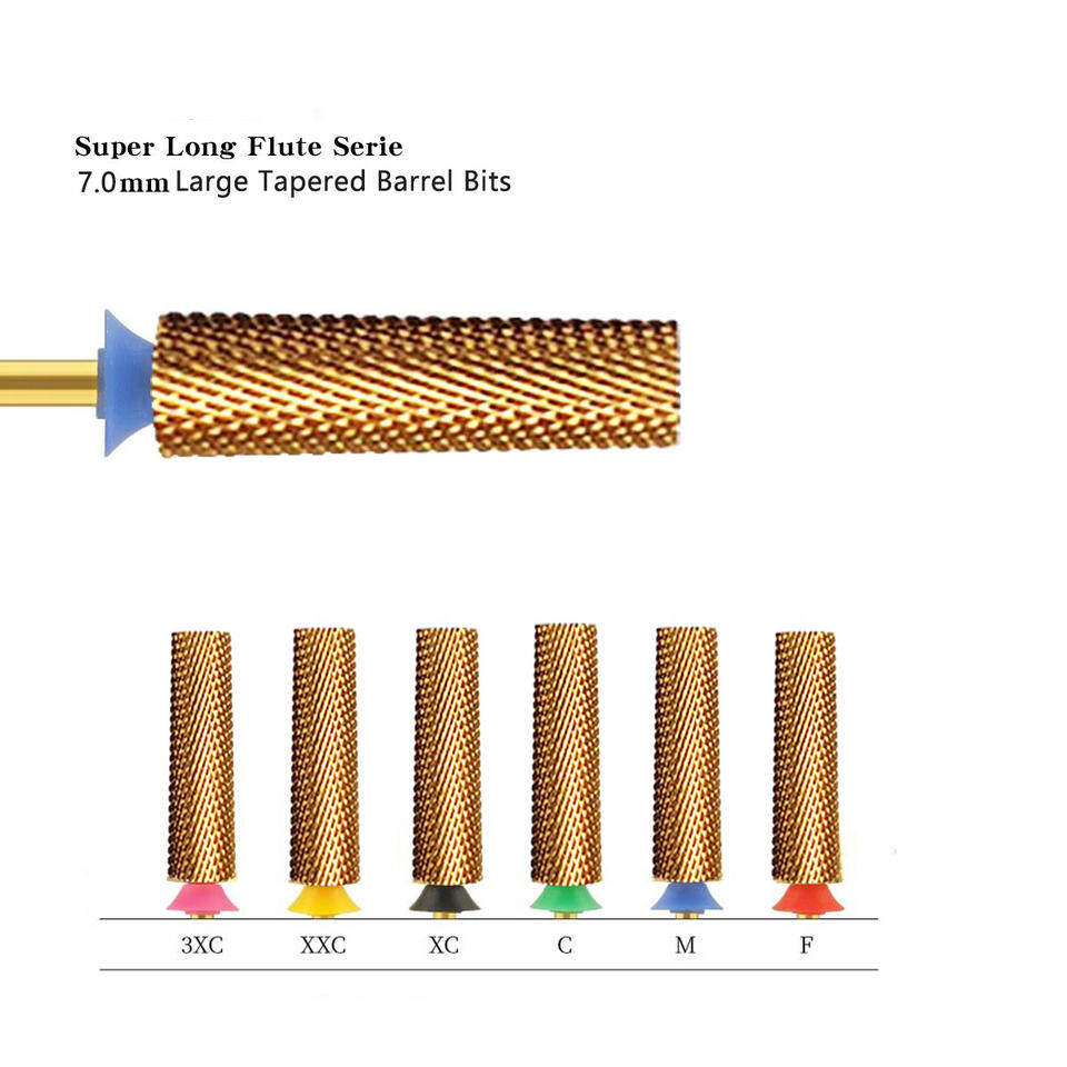 Tapered Barrel Nail Drill Bits, Professional Nail Drill Bits, Carbide Tungsten Nail Drill Bits, oem Nail Drill Bits, oem Professional Nail Drill Bits