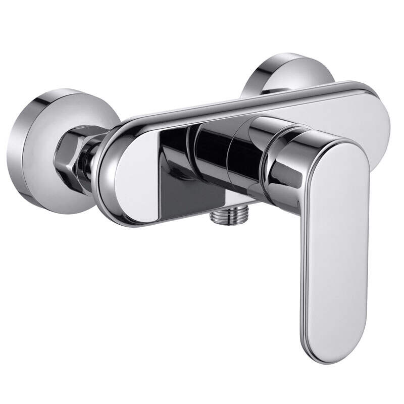 Most popular wholesale faucet for bathroom wall mounted chrome surface treatment shower faucet.