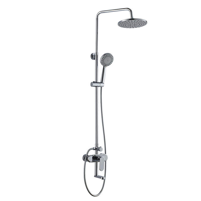 Bathroom shower system waterfall rainfall shower faucet rainfall shower head complete set