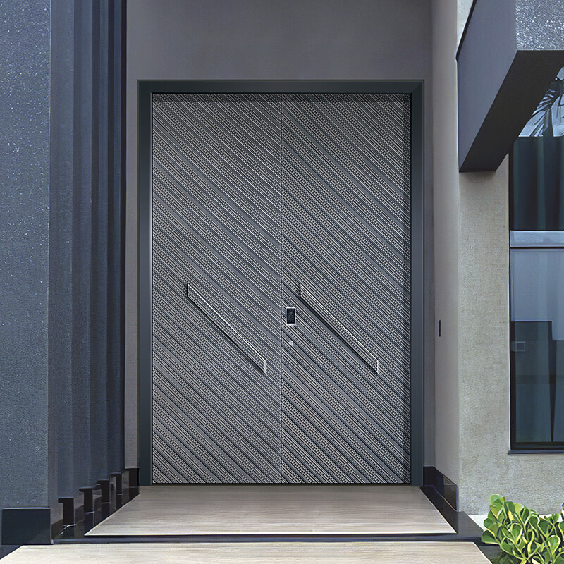 Customized designs modern copper door for entry gate