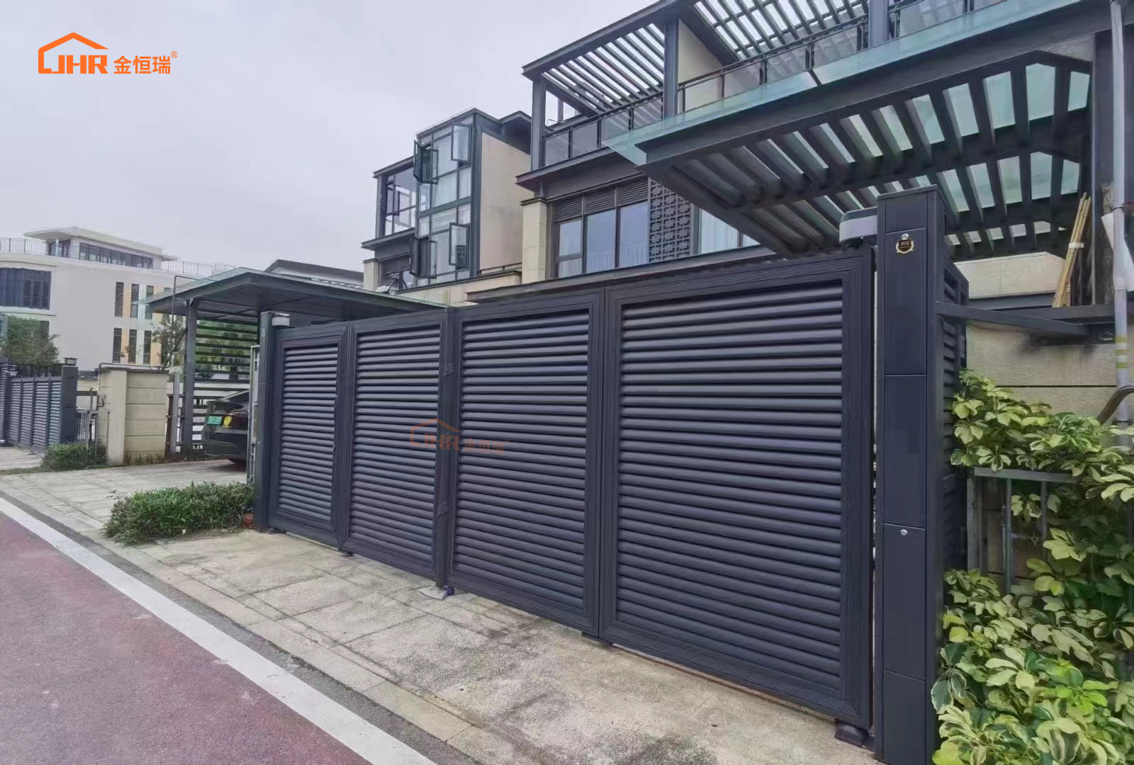 What are the disadvantages of bi-folding gates?