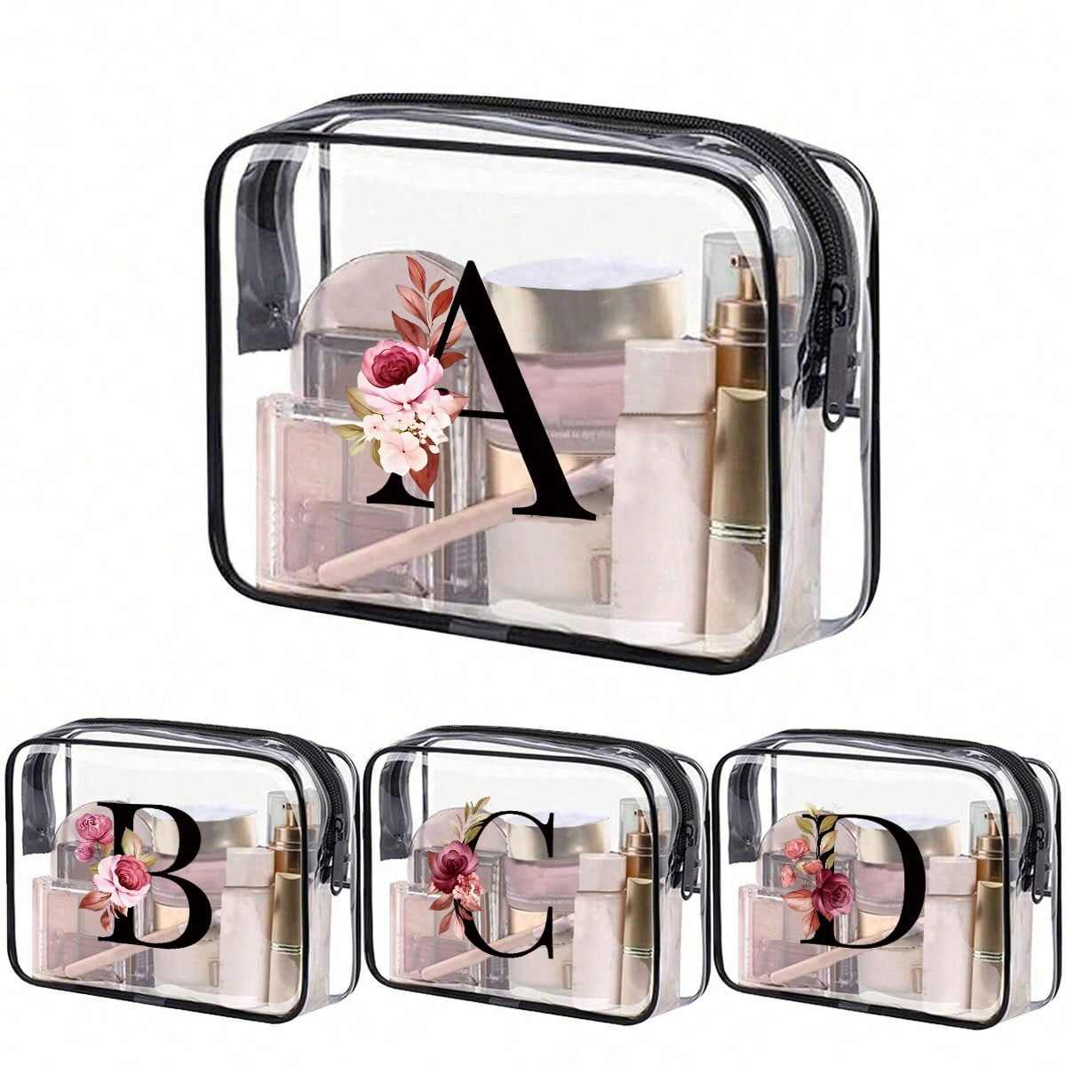 Transparent PVC Makeup Bag – Factory Direct | Handheld Cosmetic Toiletry Organizer, Custom OEM/ODM