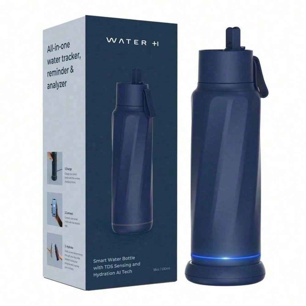 Smart Water Bottle – Factory Direct OEM | 18oz Insulated Stainless Steel, LED Reminder, Bulk Wholesale