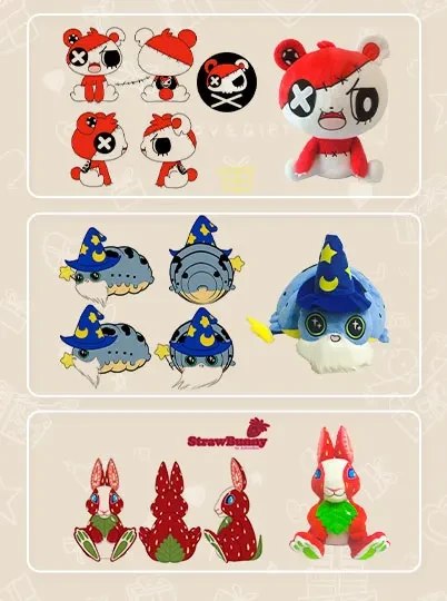 animal plush toys customization